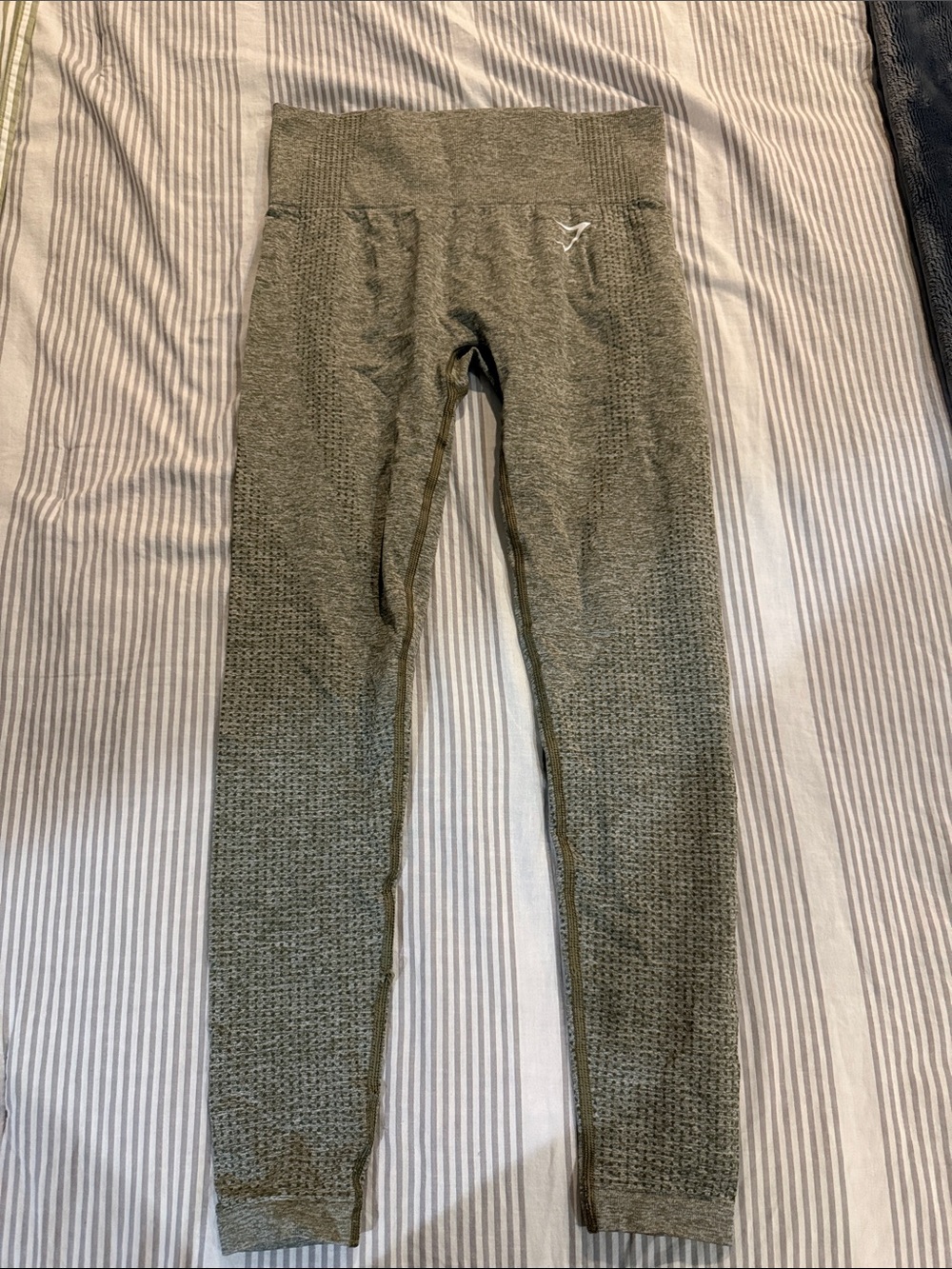 Gymshark Women’s Olive Green Seamless Active Leggings